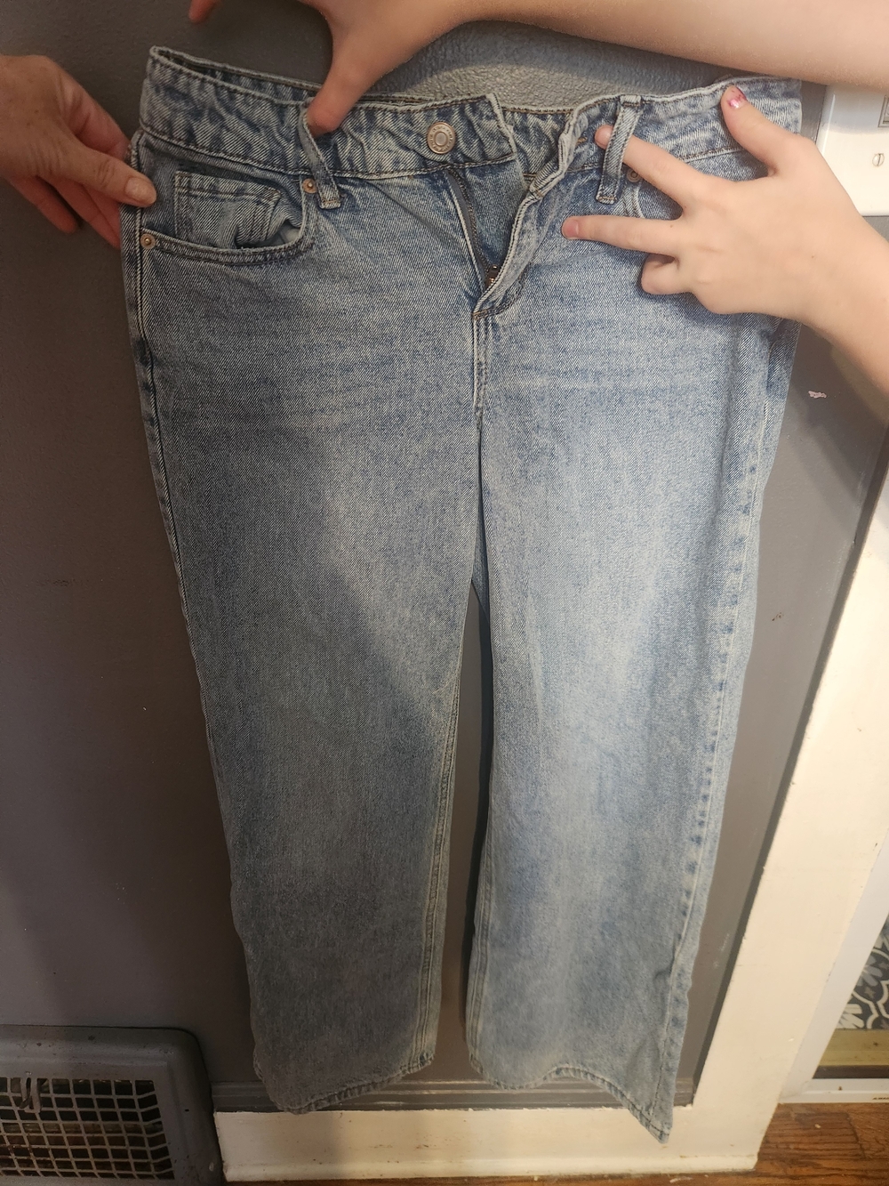 RSQ Straight-Leg Jeans in Light Blue Wash